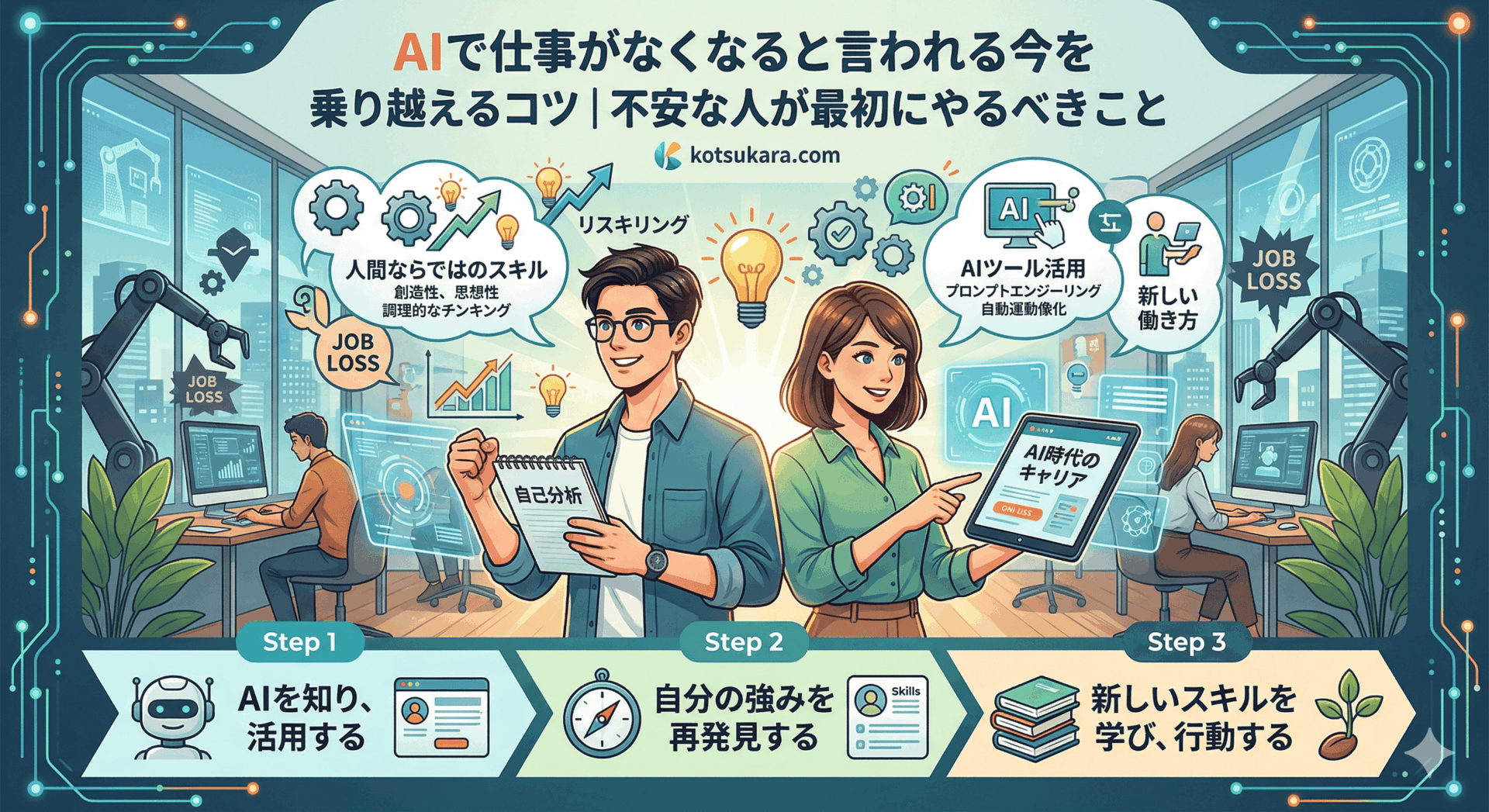 仕事がなくなる