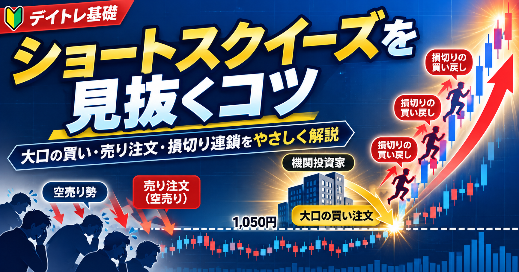 ショートスクイーズを見抜くコツ